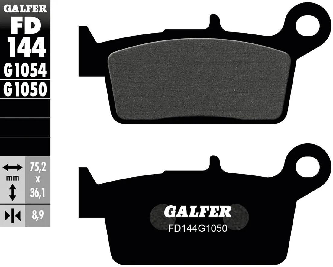 Galfer Bremsbeläge fd144 Bremsbelag fd144 g1050 organisch