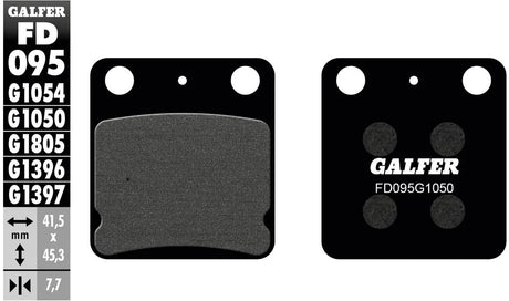 Galfer Bremsbeläge fd095 Bremsbelag fd095 g1050 organisch