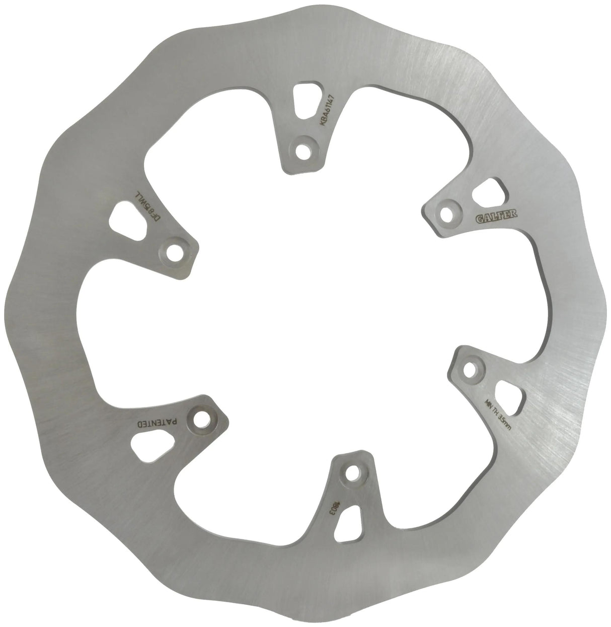 Galfer Wave-Bremsscheibe df069 Rotorbremsscheiben starr schlammig