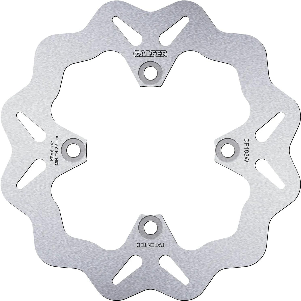 Galfer Wave-Bremsscheibe DF183 Rotor DF183 Typ W starr