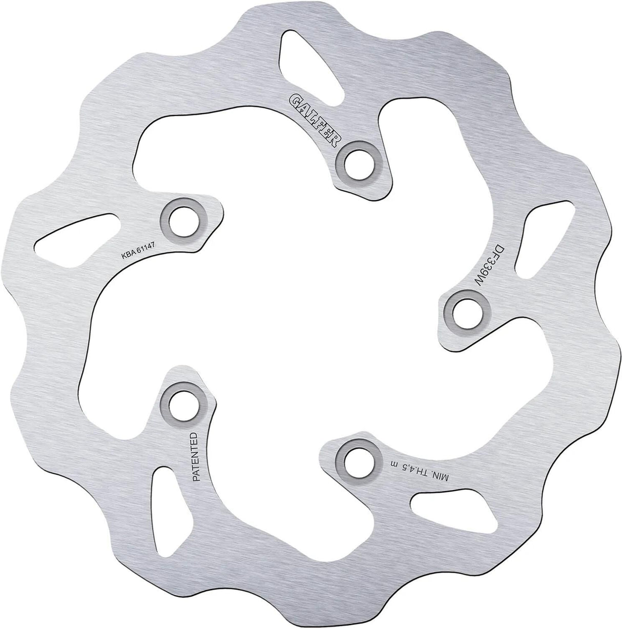 Galfer Wave-Bremsscheibe DF339 Rotor DF339 Typ W starr