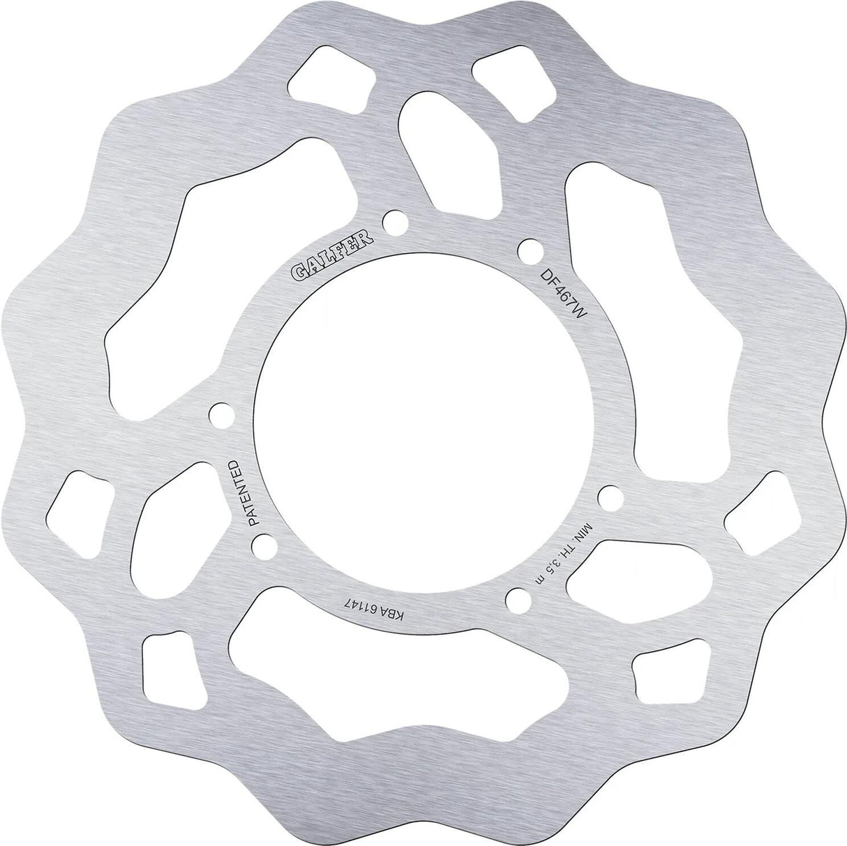 Galfer Wave-Bremsscheibe DF467 Rotor DF467 Typ W starr