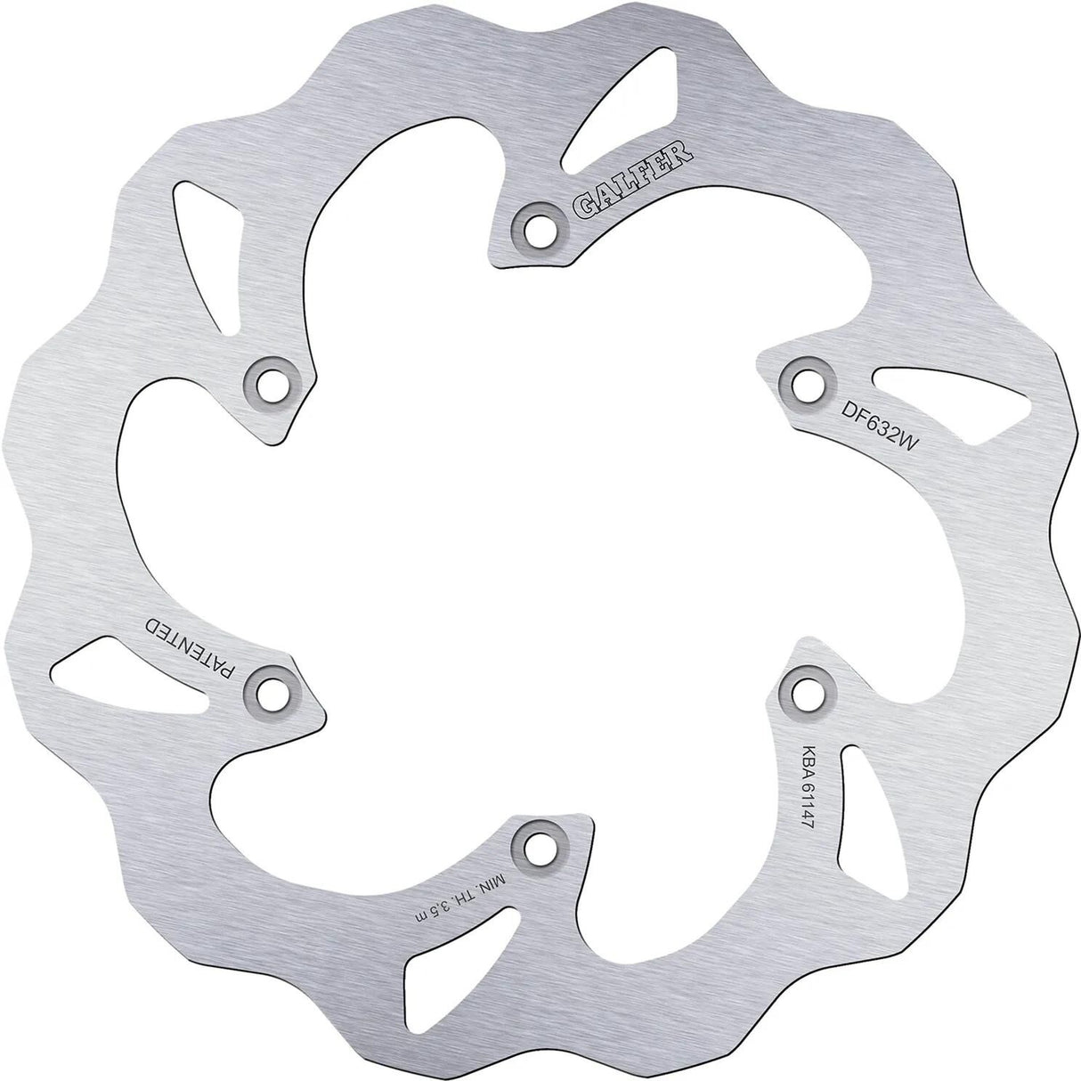 Galfer Wave-Bremsscheibe DF632 Rotor DF632 Typ W starr