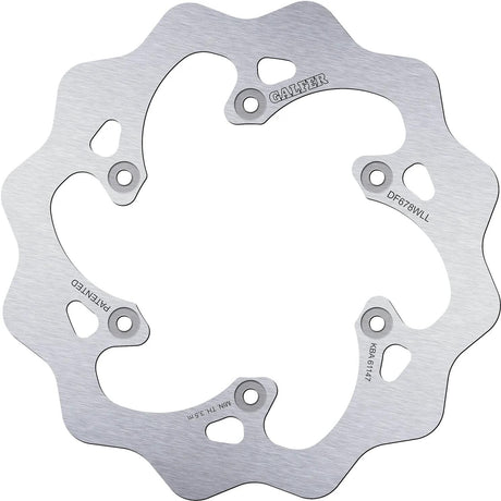 Galfer Golf Bremsscheibe DF678 Rotor DF678 wird im Gelände starr und schlammig sein