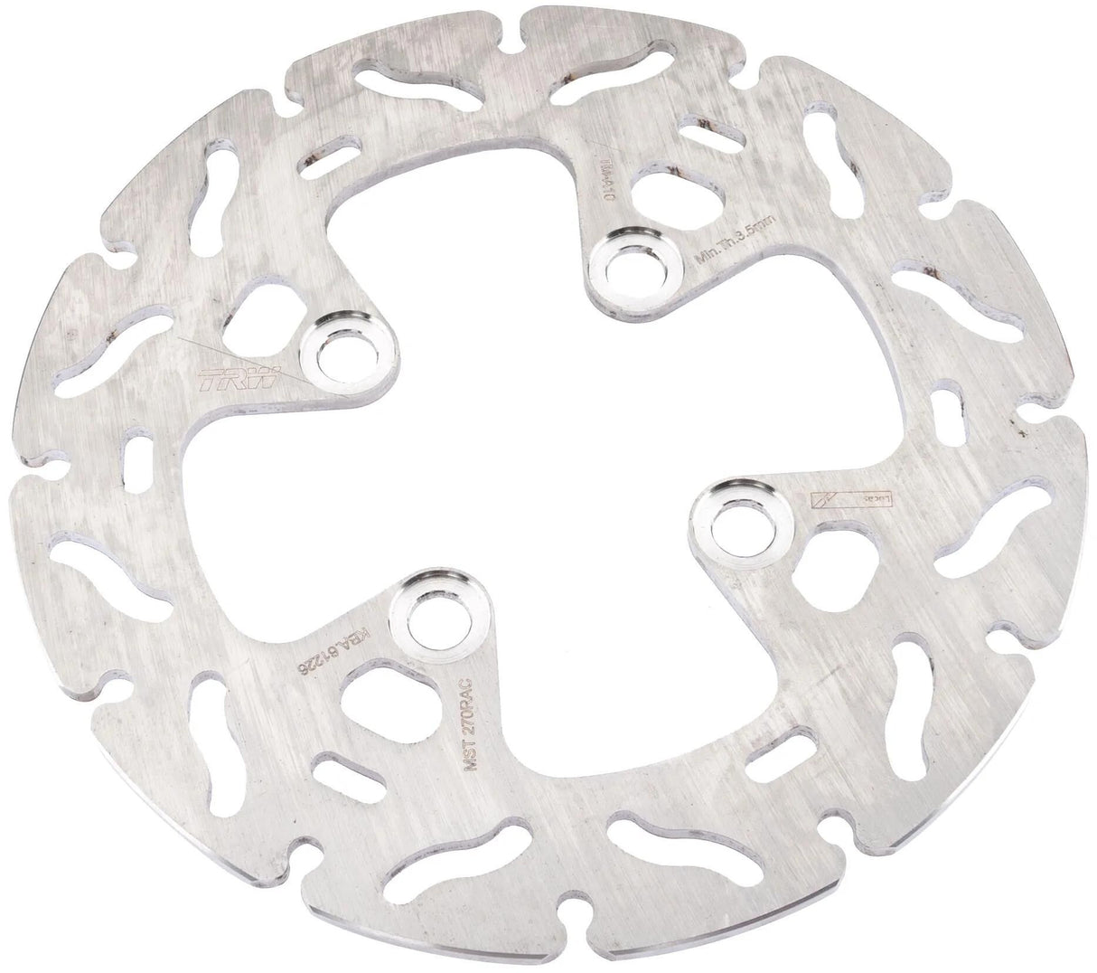 TRW-Bremsscheibe mst270rac. Rotor mst270rac starr