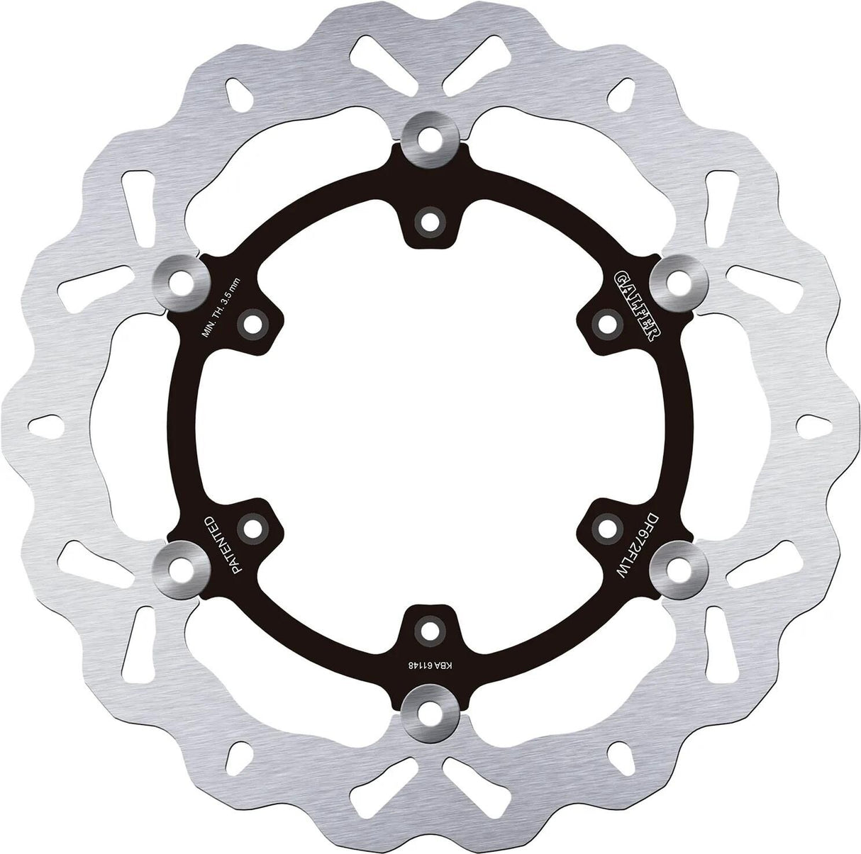 Galfer Wave-Bremsscheibe DF672 Rotor DF672 FLW schwimmend im Gelände