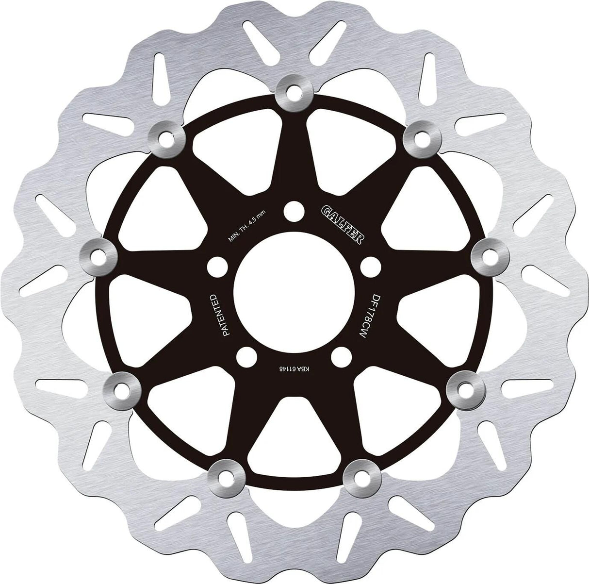 Galfer Golf Bremsscheibe DF178 Rotor Bremsscheiben schwimmen