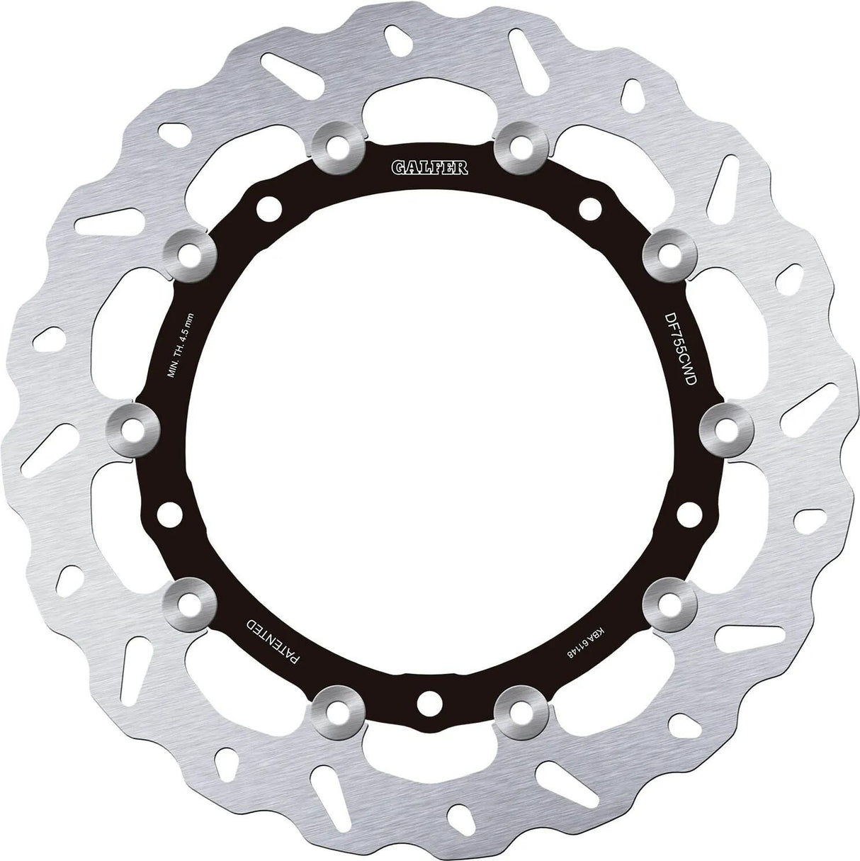 Galfer Wave Bremsscheibe DF 755 Rotor Bremsscheiben schwimmend rechts