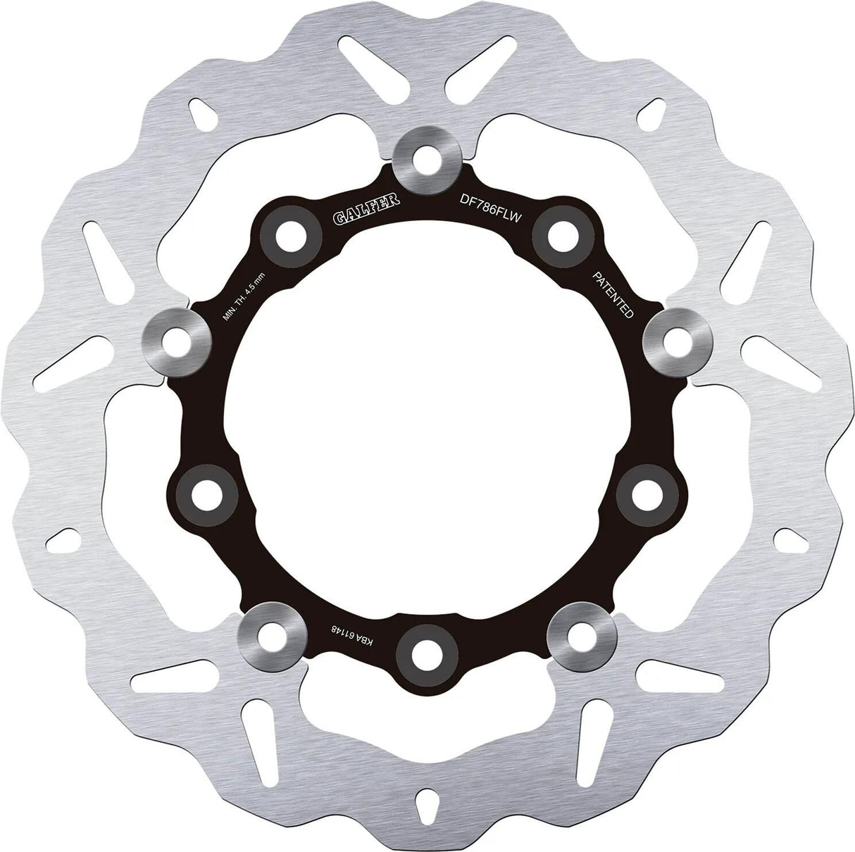 Galfer Golf Bremsscheibe DF786 Rotor DF786 Typ FLW schwimmend