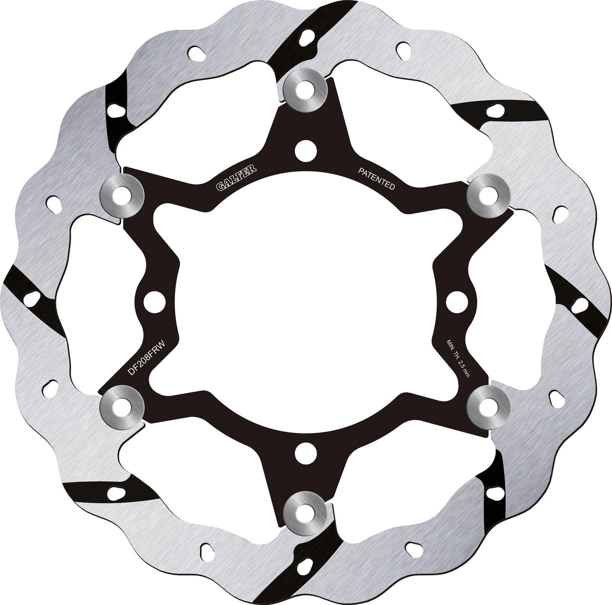 Galfer Golf Bremsscheibe DF208 Rotor Bremsscheiben sw.gerillt