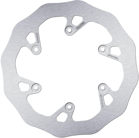 Galfer Golf Bremsscheibe DF531 Wave Rotor DF531 wird im Gelände starr und schlammig sein