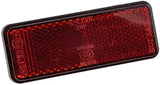 Zieger Reflektor Klebereflektor mit Gewinde 85x30 rot