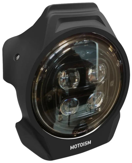 Motoism-Scheinwerfermaske der Nightcrawler. Scheinwerfermaske mi Honda CL500