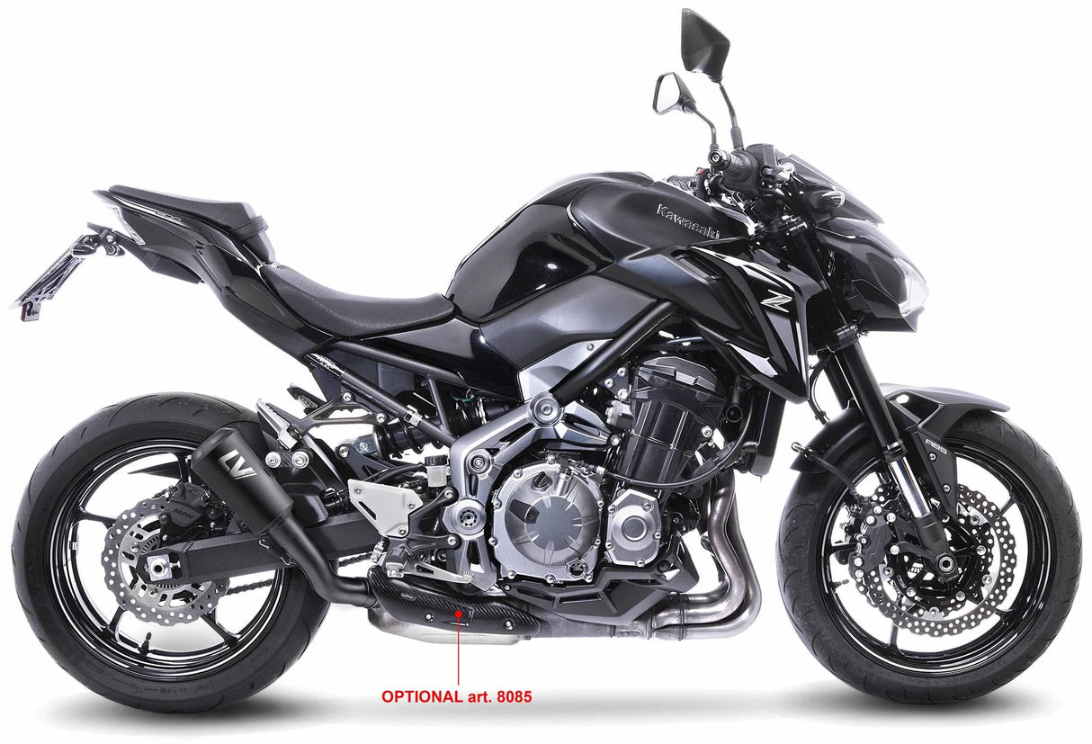 Leovince Schalldämpfer SBK LV-10 vollschwarz Schalldämpfer Leo Slipon LV-10 SW