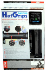 Oxford hotgrips®premium Heizgriffe Heizgriffe vor einem 22+25mm offenen 5-Stufen