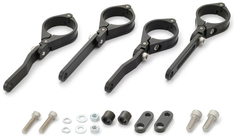 Daytona zweiachsiger Scheinwerferhalterhalter sh. Aluminium 41mm SW verstellbar
