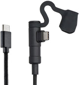 Daytona USB-Ladekabel Motorrad USB-Kabel Typ-C auf Typ-SW 20cm