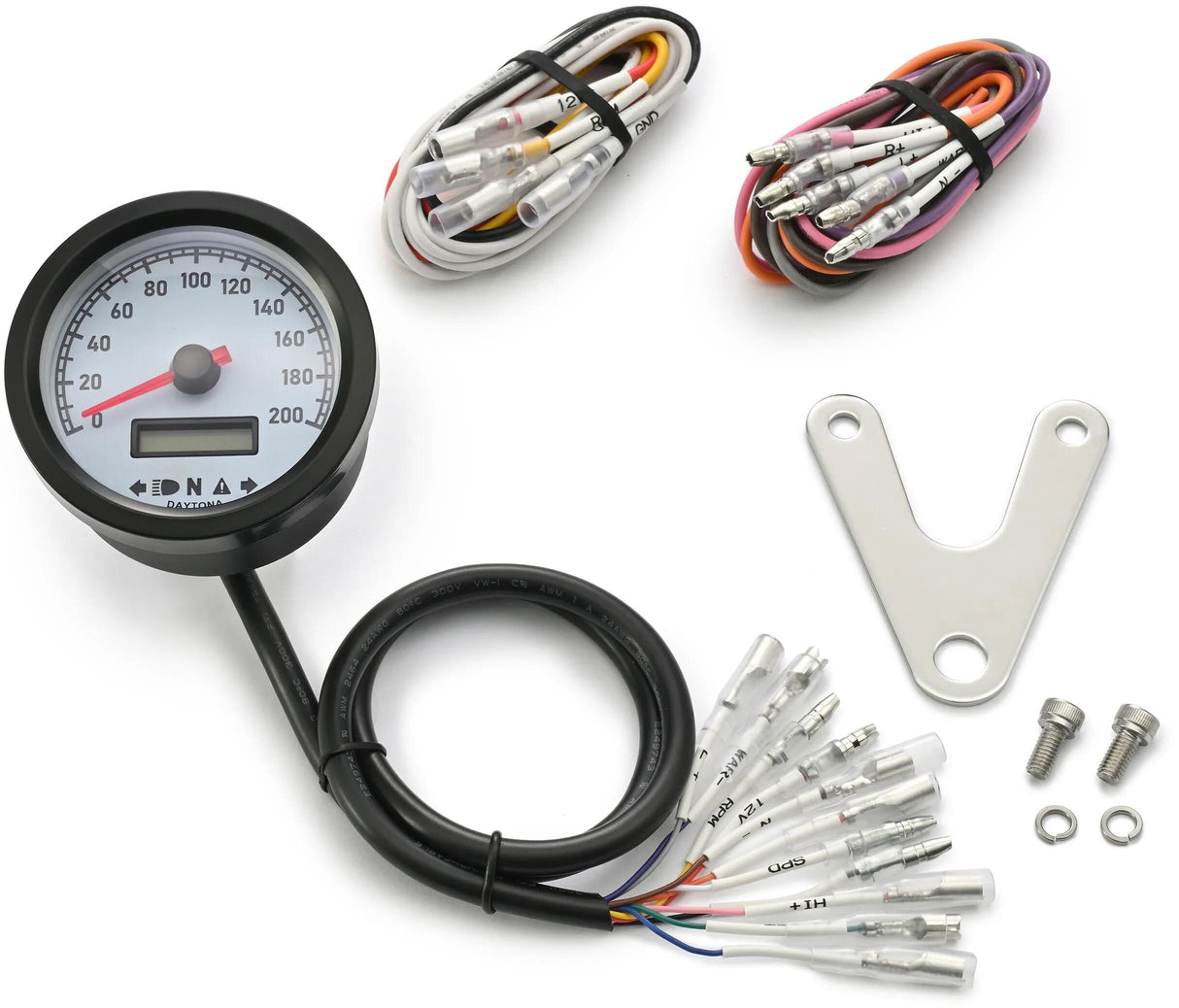 Daytona Tacho Velona-WP Tacho Velona60-WP SW WS 200km/h Geschwindigkeit