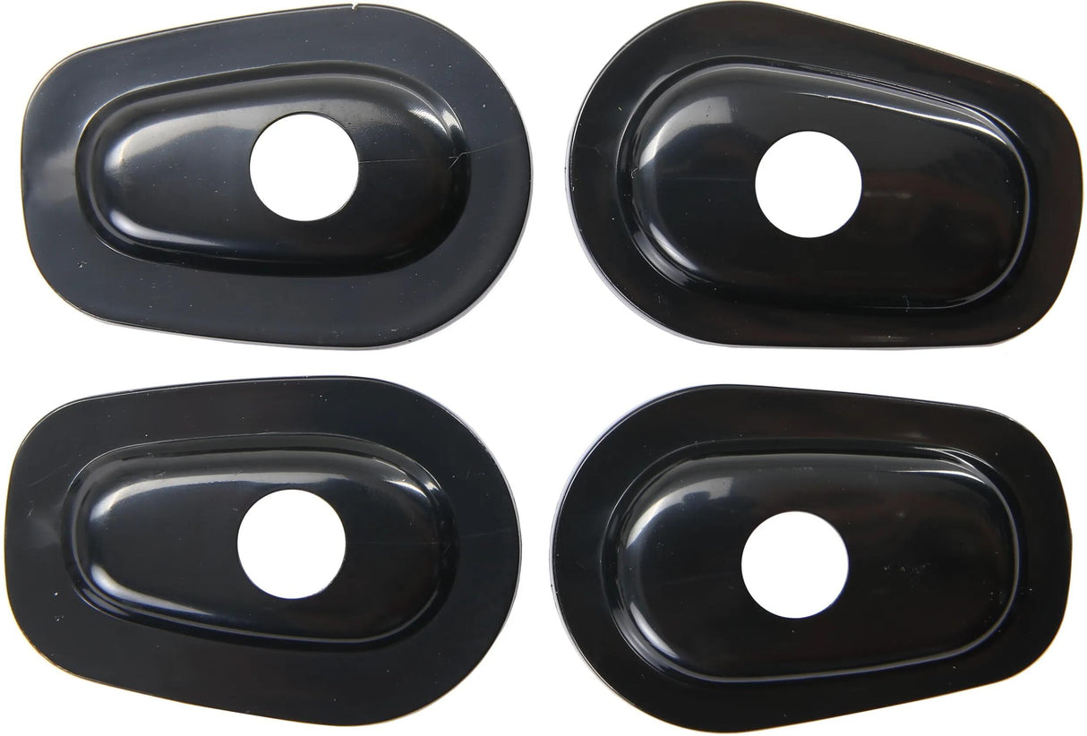 Kellermann Blinkermontageplatte Montageplatte Blinker schwarz,