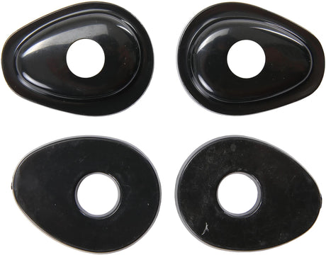 Kellermann Blinkermontageplatte Montageplatte Blinker schwarz,