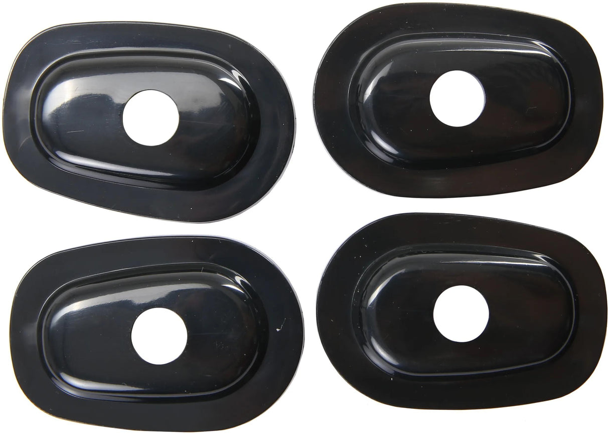 Kellermann Blinkermontageplatte Montageplatte Blinker schwarz,