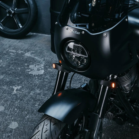 Motoism Gabelklemmen-Blinker Typ drei Evo Gabelklemmen-Blinker MI Typ drei Evo 43 44 45