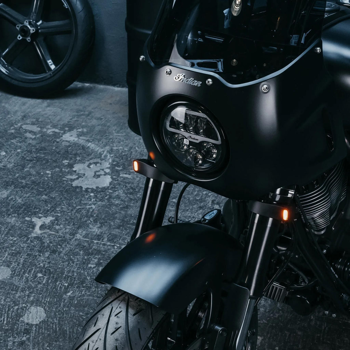 Motoism Gabelklemmen-Blinker Typ drei Evo Gabelklemmen-Blinker MI Typ drei Evo 58 59 60