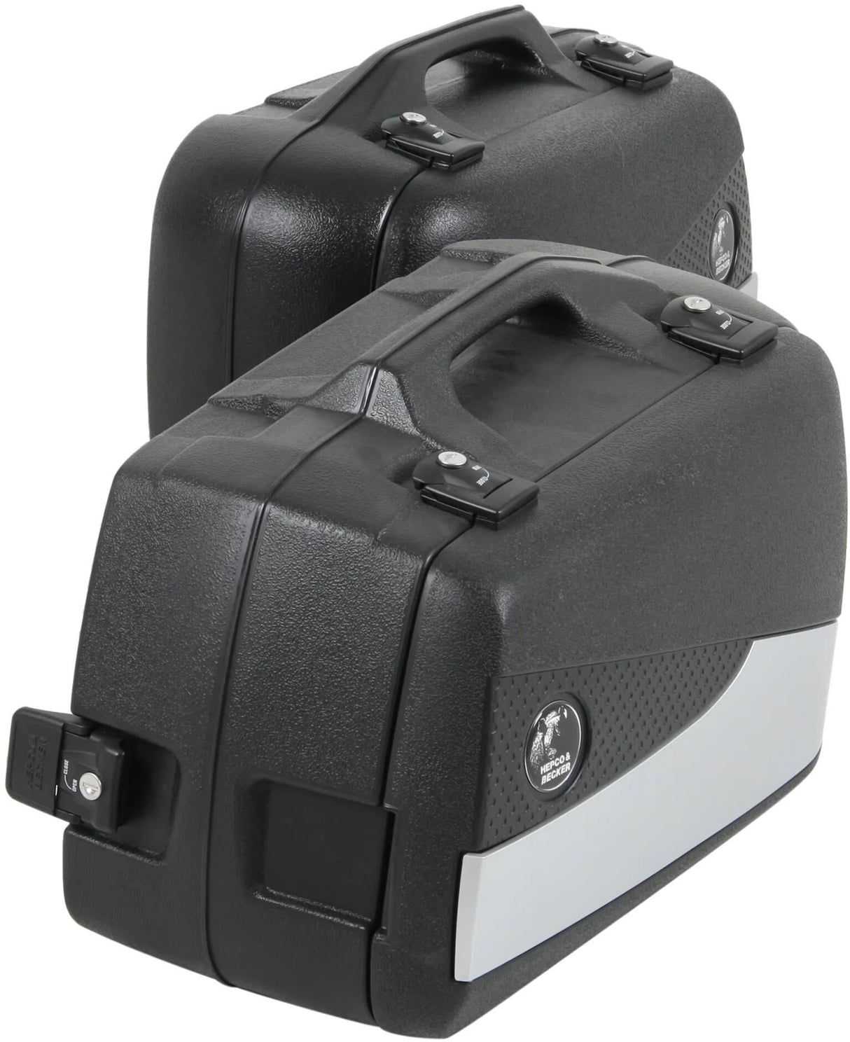 Hepco Becker Junior Flash Kofferkoffer Hepco Junior Flash 40 l Silber Set