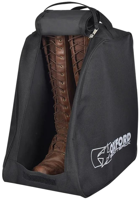 Oxford-Stiefeltasche, Stiefeltasche, Tasche, Stiefel, Schwarz