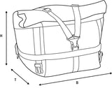 Oxford-Hecktasche Atlas T Advanced Atlas T-20 Advanced Tour Pack schwarz