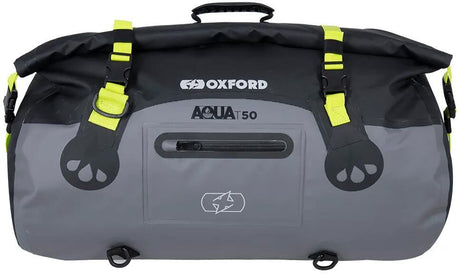 Oxford Aqua T-50 Gepäckrolle Gepäckrolle T-50 Schwarz Grau Fluo