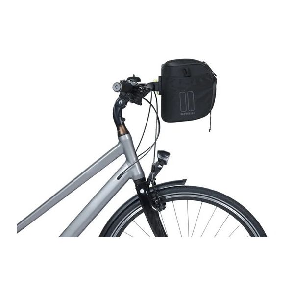 Basil Lenkertasche Move KF 7-8 Liter 17 x 23 x 20 cm - Schwarz