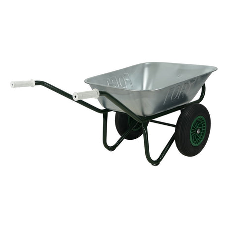 Fort Products Schubkarre 90l verzinkt 2 Räder 1