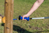 Ako Torgriff Premium Edelstahl blau mit Federbegrenzer