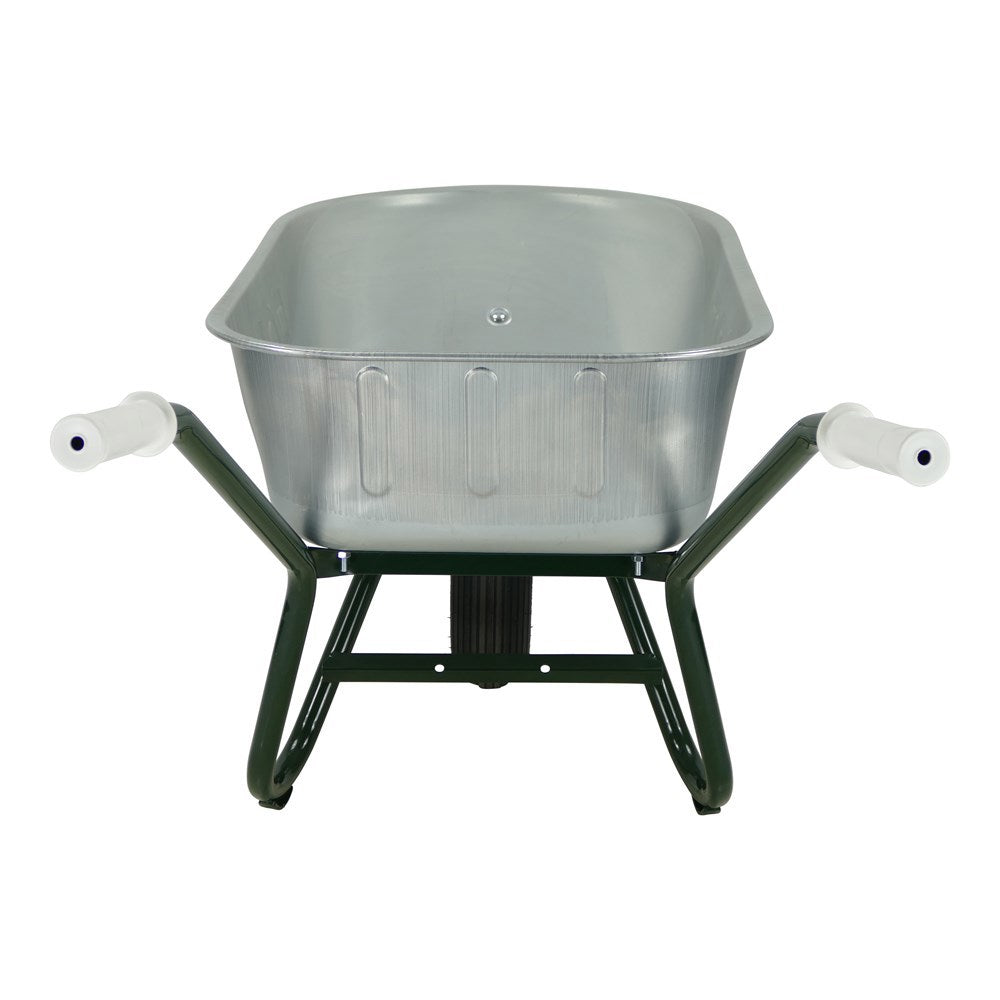 Fort Products Schubkarre 80l verzinkter Behälter mit lackiertem Boden