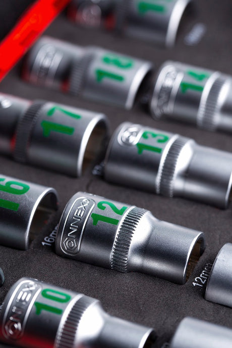 Connex Products Steckschlüsselsatz Profi 1 2 24-teilig