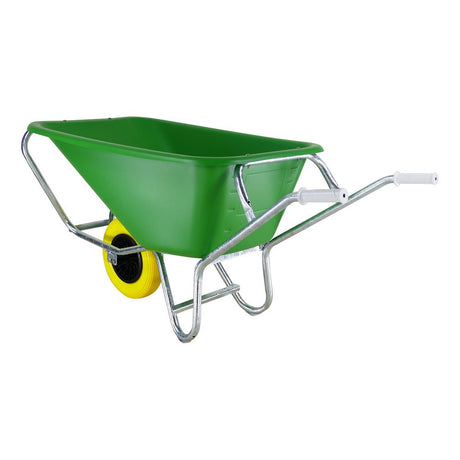 Fort Products Schubkarre F S 165l grüner HDPE-Behälter plus nie mehr Leck