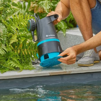 Gardena hoogwater set 20000 (donkergrijs turquoise, 09019-47)