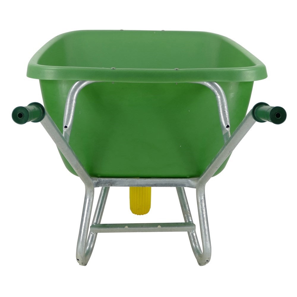 Fort Products Schubkarre F S 200l grün, Lieferung mit Rad
