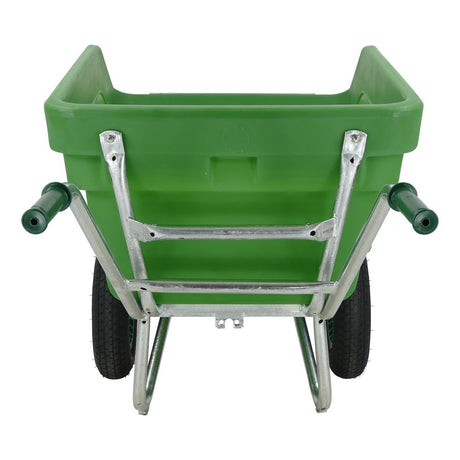 Fort Products Kippschubkarre F S 300l grün 2 Luftrad