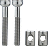 Bikeyoke seat clamp bolts titanium