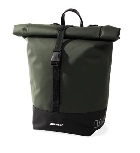 Dutchperfect Urban Proof Single Rolltop Bag 20l grün recycelt