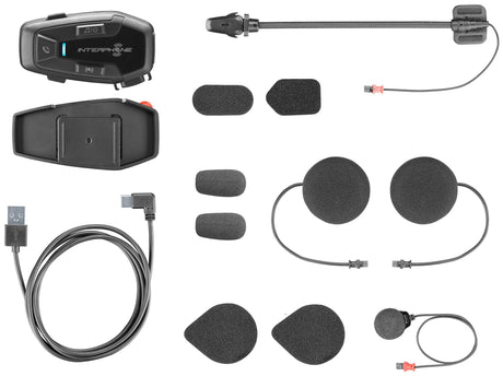 Interphone Helm-Kommunikationssystem u-com 7 r Helm-Kommunikationssystem interp. u-com 7r Einzelset