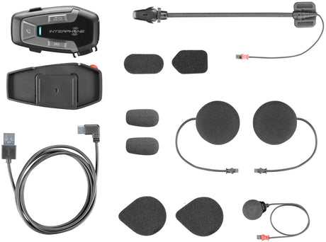 Interphone Helmkommunikationssystem u-com 6 r Helm com.system interp. u-com 6r Einzelset