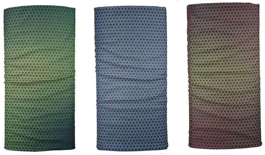 Oxford Multifunktionstücher bequemes Halstuch bequem perlmuttartig 3er-Pack