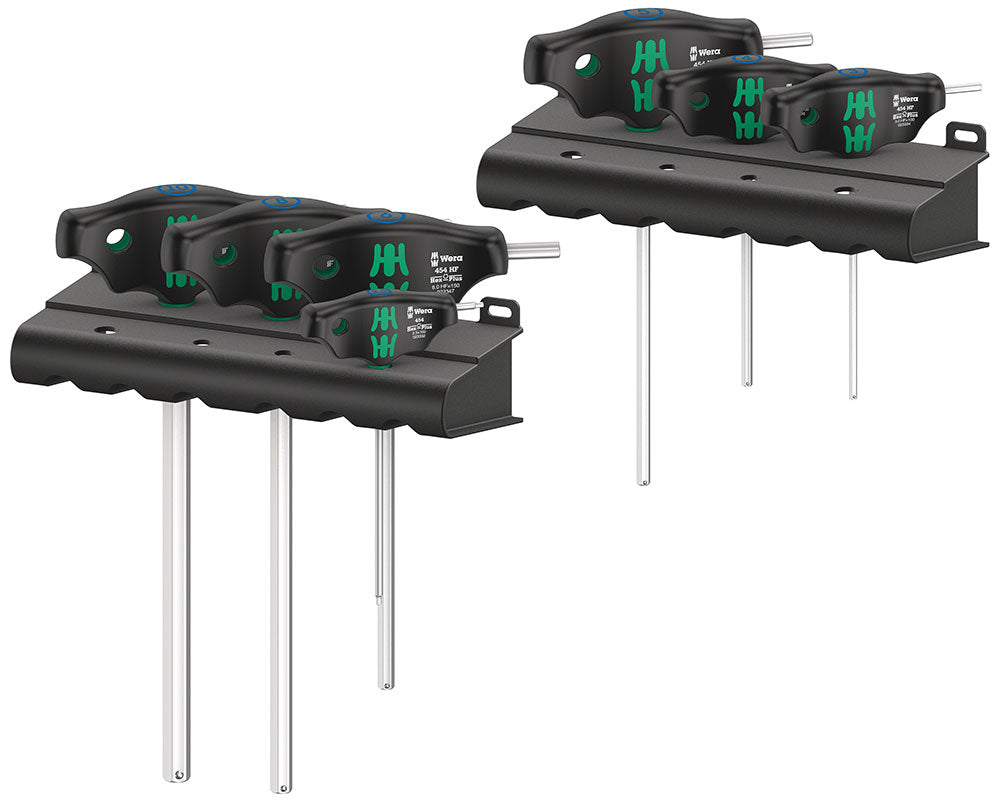 Wera 454 7 HF-Set 1 Schraubendreher-Set T-Griff-Schraubendreher Sechskant-Plus