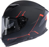 Spec-x Integralhelm SX-82.03 R2 Stinger Helm SX-82.03 R2 Schwarz Matt Rot S Pin lesen
