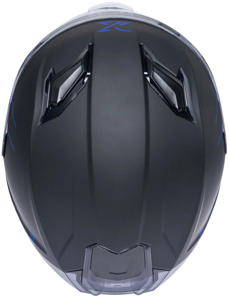 Spec-x Integralhelm SX-82.03 R2 Stinger Helm SX-82.03 R2 Schwarz Matt Blau S Pin Rea