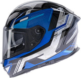 Spec-x Integralhelm SX-82.03 R1 Stinger Helm SX-82.03 R1 BL Schwarz Weiß XL Pinread