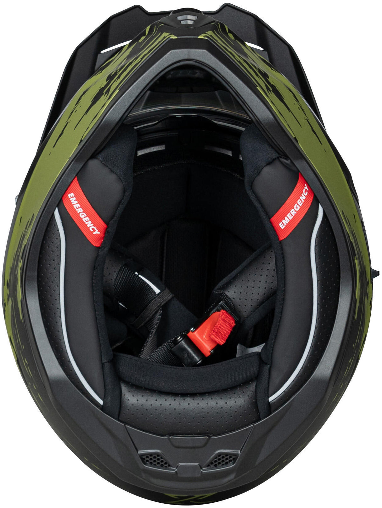Spec-x Enduro-Helm SX-62.01 R1 Stinger Adv Helm Spac-X SX-62.01 R1 Stinger Adv XS BL grün